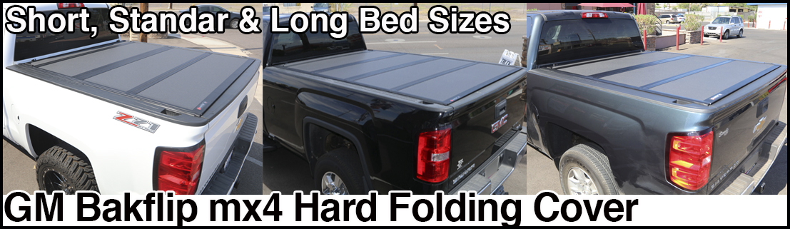 bakflip mx4 gm sierra silverado truck bed cover