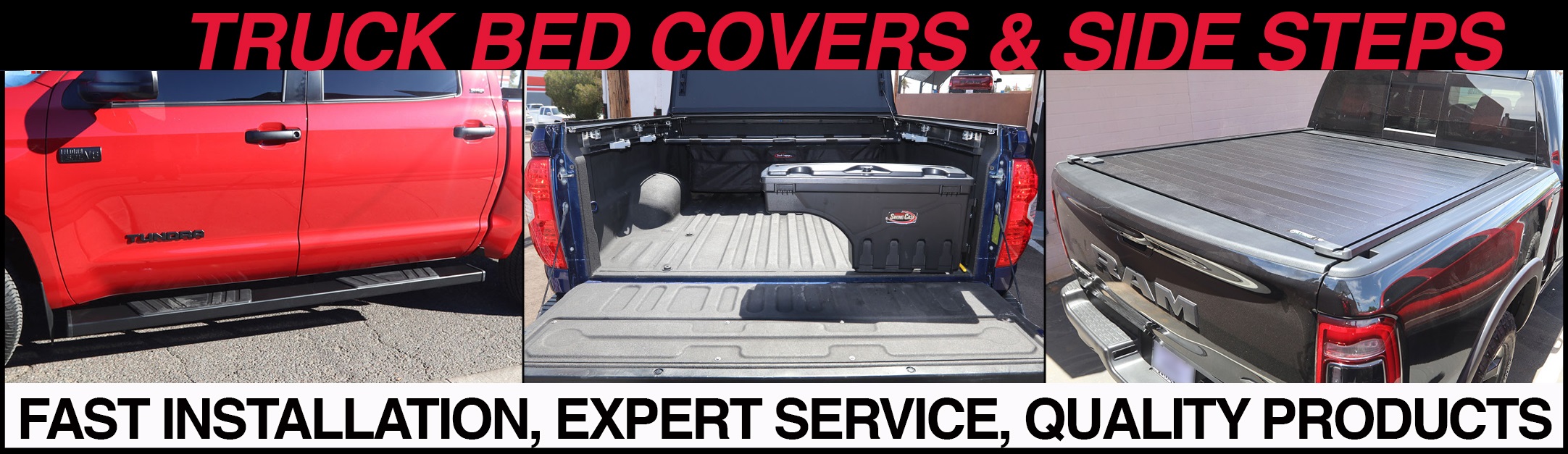 truck bed covers and running boards store tucson az
